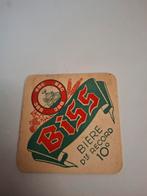 Oud bierviltje biss pipaix, Verzamelen, Biermerken, Ophalen of Verzenden