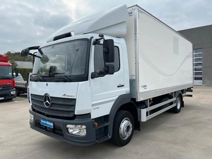 Mercedes-Benz Atego 1218 - LAADKLEP DHOLLANDIA 1.500 kg, Auto's, Vrachtwagens, Bedrijf, Te koop, Achteruitrijcamera, Airconditioning