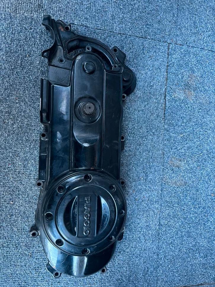 Piaggio Zip - Carterkap - kickstartdeksel - glanszwart, Fietsen en Brommers, Brommeronderdelen | Scooters, Piaggio, Ophalen