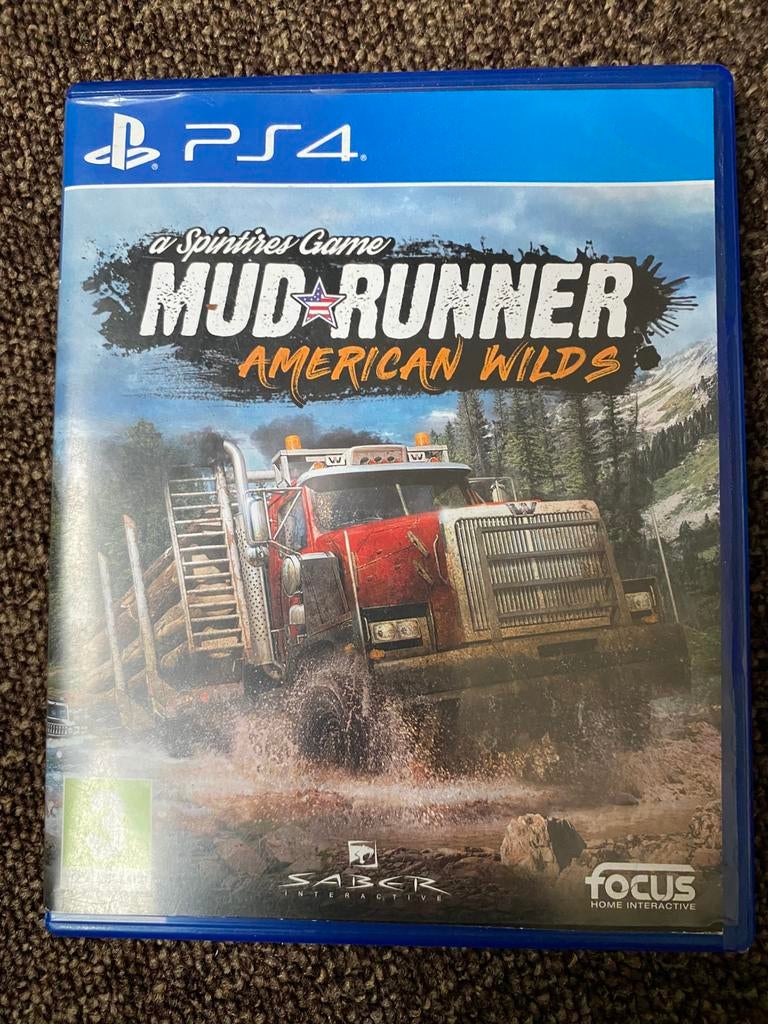 MudRunner - American Wilds Edition, Consoles de jeu & Jeux vidéo, Jeux | Sony PlayStation 4, Enlèvement, Simulation, À partir de 3 ans