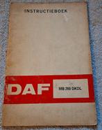 Manuel d'utilisation du DAF MB 200 DKDL, Enlèvement ou Envoi, Utilisé, DAF