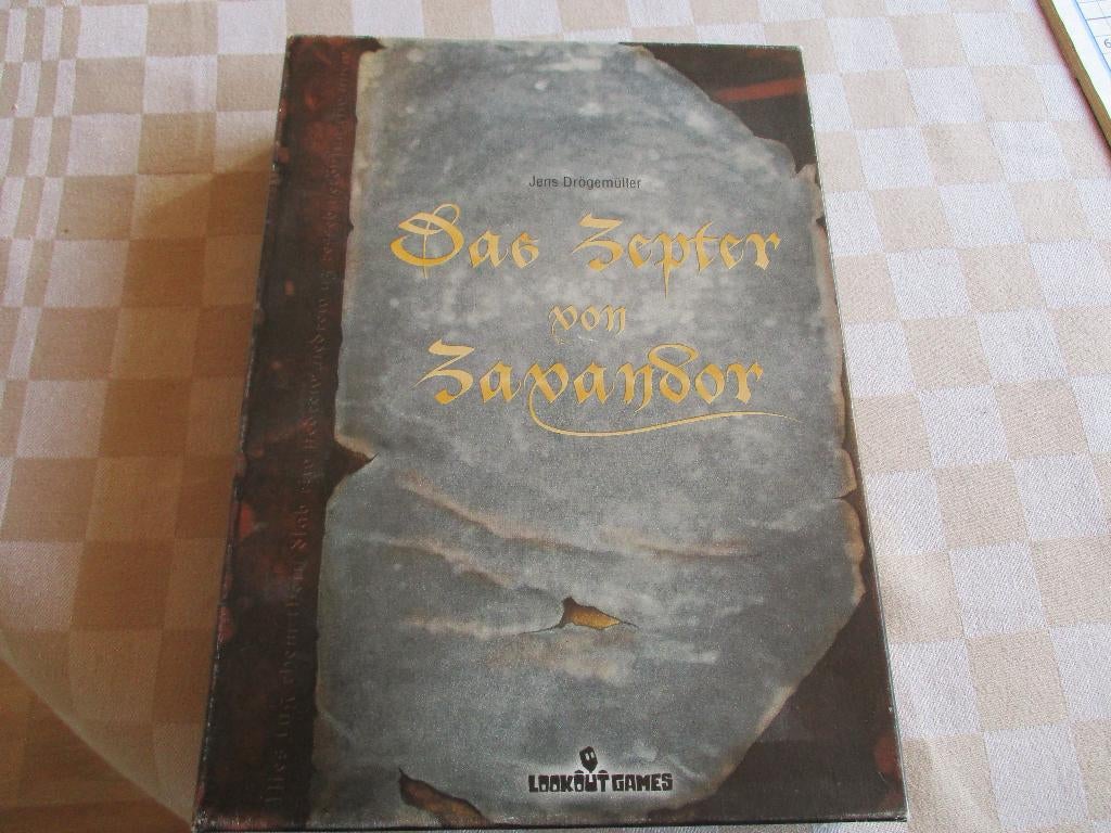 bordspel vintage oud The Sceptre of Zavandor, Een of twee spelers, Ophalen of Verzenden, Zo goed als nieuw