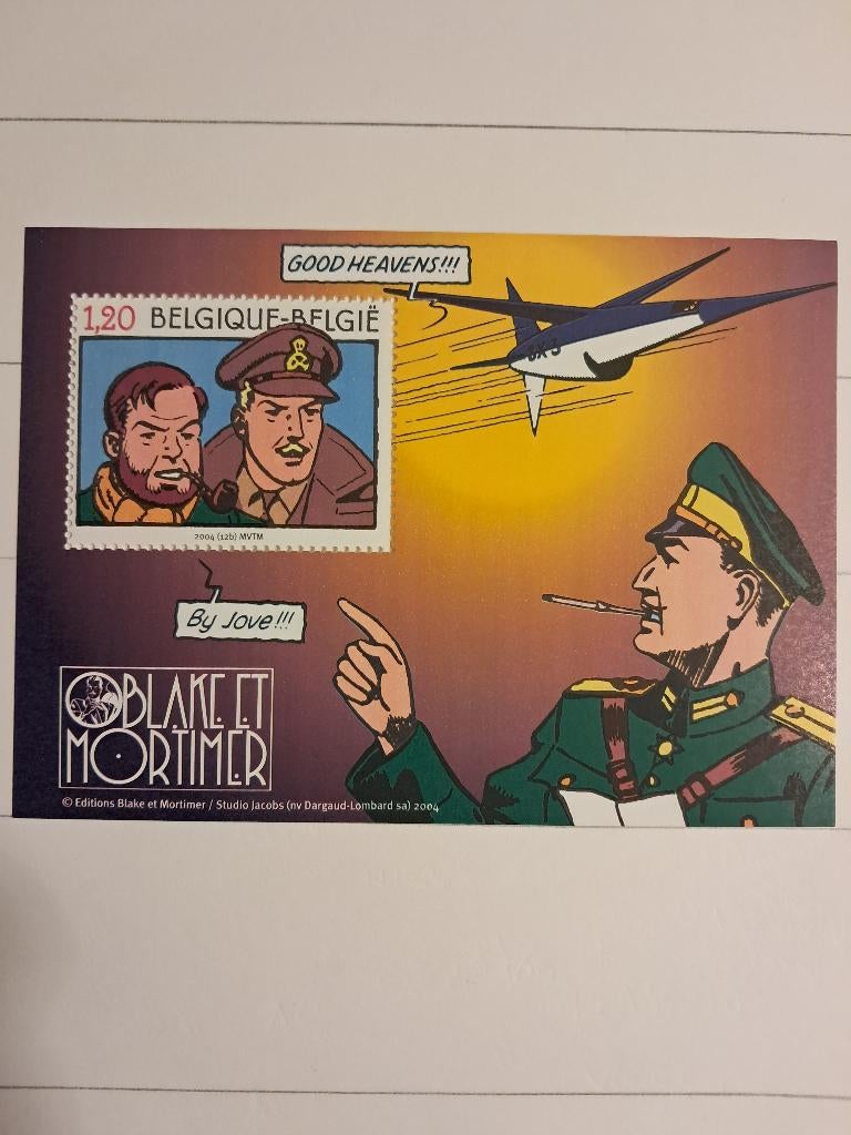 België Blok 112 ** Blake en Mortimer, Frankeerzegel, Ophalen of Verzenden, Zonder stempel, Postfris