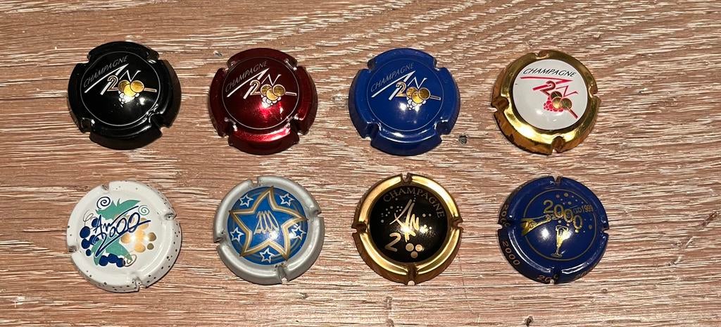 Champagne capsules 2000, Verzamelen, Complete verzamelingen en Collecties, Ophalen of Verzenden