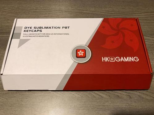HK Gaming Dye Sublimation Keycaps (oerdegelijke kwaliteit!), Computers en Software, Toetsenborden, Zo goed als nieuw, Toetsenbord en muis-set