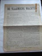 WO1: De Vlaamsche Wachter N3 1917. Verzet, Verzamelen, Militaria | Algemeen, Ophalen of Verzenden