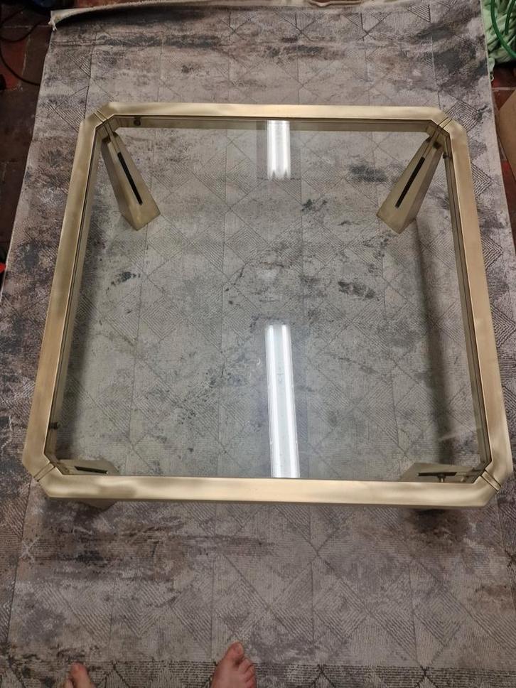 Messing en glass bij Peter Ghyczy. LIMITED EDITION, Maison & Meubles, Accessoires pour la Maison | Plateaux, Enlèvement