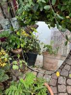 VINTAGE BADKAMERSPIEGEL JAREN 70 WANDSPIEGEL, Huis en Inrichting, Woonaccessoires | Spiegels, Ophalen of Verzenden, Gebruikt, 50 tot 75 cm