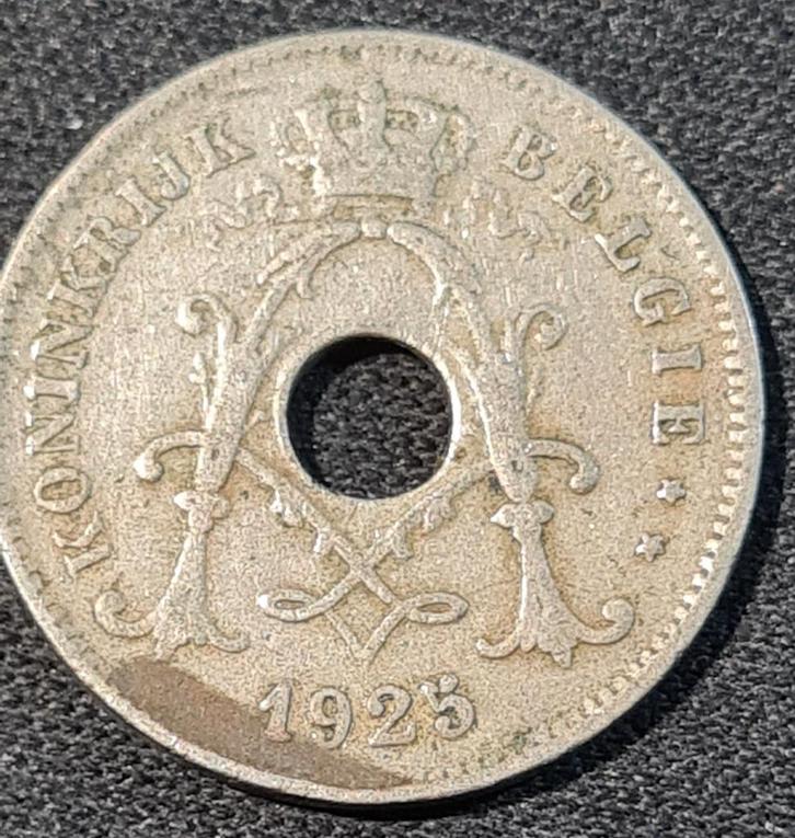 België 10 centimes, 1925, Postzegels en Munten, Munten | België, Losse munt, Ophalen