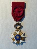 Officier des ordres de la Couronne, Enlèvement ou Envoi, Armée de terre, Ruban, Médaille ou Ailes