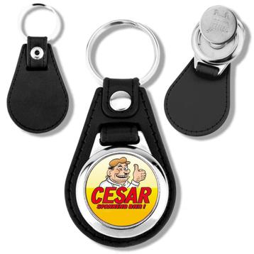 Bière CESAR spannend bier ! porte clés jeton de caddie, Enlèvement ou Envoi, Neuf