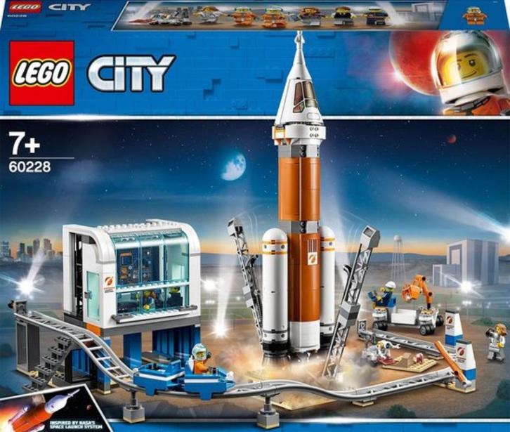 LEGO City Ruimtevaart Ruimteraket en Vluchtleiding, Kinderen en Baby's, Speelgoed | Duplo en Lego, Zo goed als nieuw, Lego, Ophalen of Verzenden