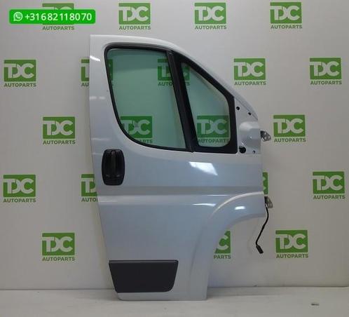 Citroen Jumper ('06-'19) Voorportier rechts zilvergrijs, Auto-onderdelen, Carrosserie, Deur, Citroën, Voor, Rechts, Gebruikt, Ophalen of Verzenden