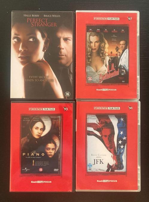 4 films 1991-2007 (JFK, Piano, LA Confid, Perfect Strang), CD & DVD, DVD | Drame, Comme neuf, Drame, À partir de 16 ans, Enlèvement ou Envoi