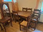 Salle à manger complète Marquetée., Maison & Meubles, Salles à manger complètes, Enlèvement, Comme neuf