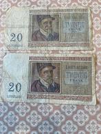 2 bankbiljetten, Ophalen, Bankbiljetten