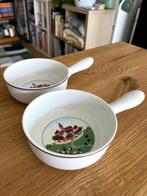 2x Petit plat Design Naif Villeroy & Boch, Gebruikt, Ophalen of Verzenden, Kom(men), Overige stijlen