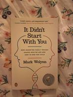 It didn’t start with you, Livres, Psychologie, Mark Wolynn, Utilisé, Enlèvement ou Envoi