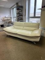 white leather sofa, 75 à 100 cm, Enlèvement, Utilisé, Deux personnes