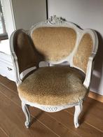 barok zetel - fauteuil, Ophalen, Gebruikt, Stof