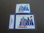 Sticker : Studio Brussel, Verzenden, Nieuw, Bedrijf of Vereniging