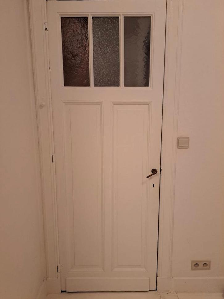 Klassieke deuren te koop, Doe-het-zelf en Bouw, Deuren en Vliegenramen, Gebruikt, Binnendeur, 200 tot 215 cm, 80 tot 100 cm, Glas