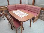 Zitbank met tafel en stoelen, Ophalen, Zo goed als nieuw