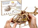3D Houten Puzzel Helicopter - DIY Wood Color Collection, Hobby en Vrije tijd, Modelbouw | Auto's en Voertuigen, Verzenden, Nieuw