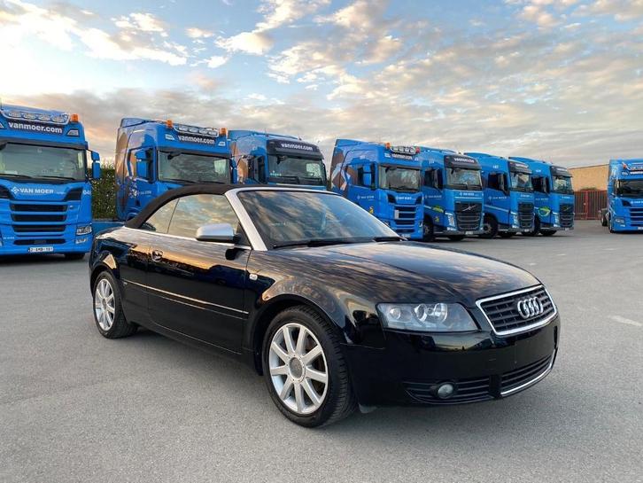 Audi A4 S line Cabrio/2 L/Bennzine/2005/156000.km, Auto's, Audi, Bedrijf, A4, ABS, Airbags, Airconditioning, Boordcomputer, Centrale vergrendeling