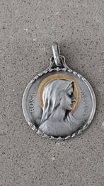 Medaillon Maagd Maria - zilver, rond, Ophalen of Verzenden