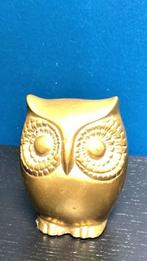 Magnifique ancien hibou an laiton, Ophalen