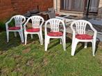 Tuinstoelen, Jardin & Terrasse, Chaises de jardin, Enlèvement ou Envoi, Comme neuf, Plastique, Empilable