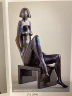 Bronzen beeld "Altijd kijk ik naar je uit" Henri Van Beersel, Enlèvement