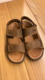 Lederen herenschoenen met velcro, Kleding | Heren, Schoenen, Ophalen of Verzenden, Gedragen, Bruin