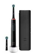 Oral-B PRO 3 3500 Black Cross Action + Reisetui,  bieden, Enlèvement, Comme neuf, Brosse à dents