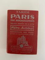 TARIDE PARIS PAR ARRONDISSEMENTS, Taride, Enlèvement ou Envoi