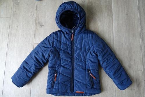 Blauwe winterjas meisje Moodstreet maat 116, Kinderen en Baby's, Kinderkleding | Maat 116, Gebruikt, Meisje, Jas, Ophalen of Verzenden