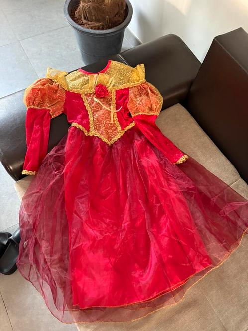 Twee prachtige, feestelijke jurkjes, Kinderen en Baby's, Carnavalskleding en Verkleedspullen, Zo goed als nieuw, Ophalen