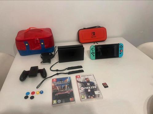 Nintendo switch incl spelletjes, Games en Spelcomputers, Games | Nintendo Switch, Ophalen of Verzenden