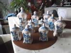 lot de 11 pots à épices en faïence état impéccable, Antiquités & Art, Enlèvement ou Envoi