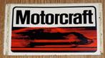 Vintage sticker Motorcraft car parts retro autocollant Ford, Auto of Motor, Ophalen of Verzenden, Zo goed als nieuw