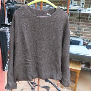 Blouse nieuw bruin Yaya Women mt 42-44 beschikbaar voor biedingen