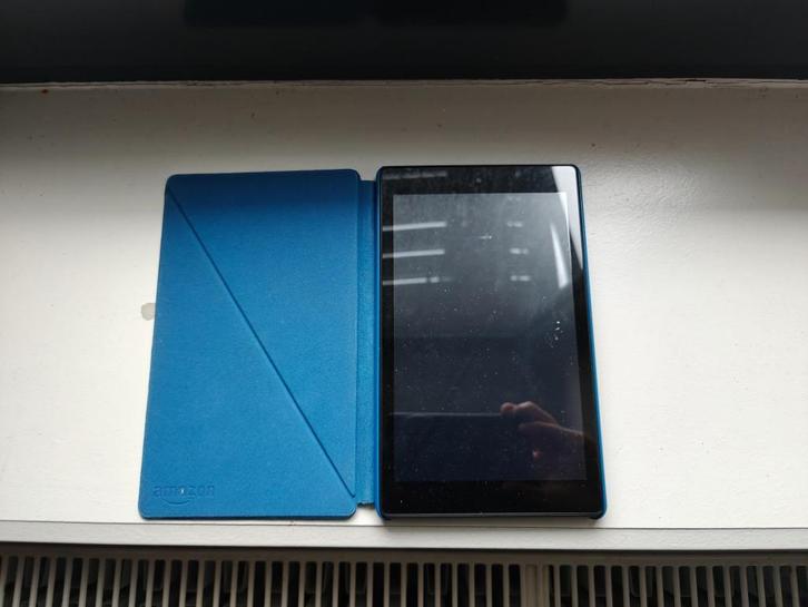 Fire HD 8 Tablet, 8" HD Display, 32GB (Black) + hoesje, Computers en Software, Android Tablets, Zo goed als nieuw, Wi-Fi, 8 inch