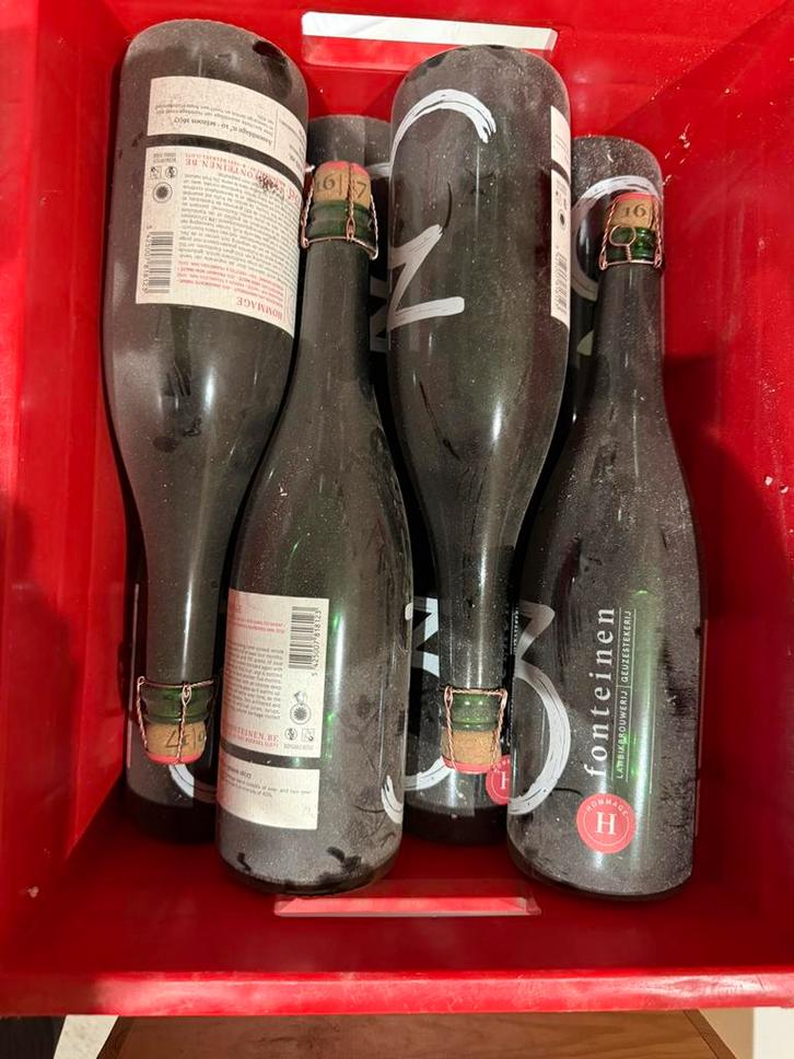 Partij Geuze/kriek. Cantillon 3fonteinen etc., Verzamelen, Biermerken, Zo goed als nieuw, Flesje(s), Overige merken, Ophalen