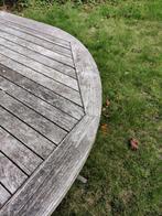 tafel terras, Tuin en Terras, Ophalen, Gebruikt, Ovaal, Teakhout