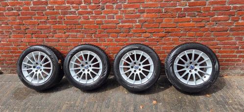 volvo V50 velgen +banden (winterset), Auto-onderdelen, Banden en Velgen, Band(en), Winterbanden, Gebruikt, Ophalen