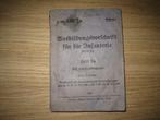 ausbildungsvorschrift für die artillerie, Ophalen of Verzenden, Landmacht, Boek of Tijdschrift