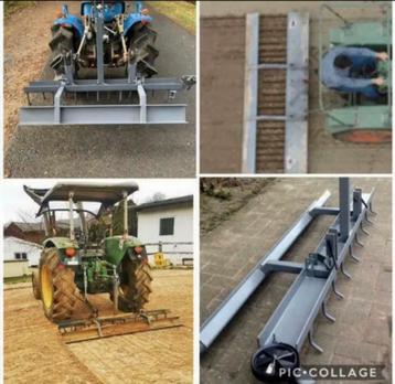 Manegevlakker / baksleep tractor. Nieuw. Thuislevering. 