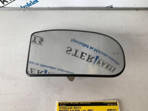Spiegelglas rechts van een Mercedes E-Klasse, Auto-onderdelen, Spiegels, Mercedes-Benz, Gebruikt, 3 maanden garantie, Ophalen of Verzenden