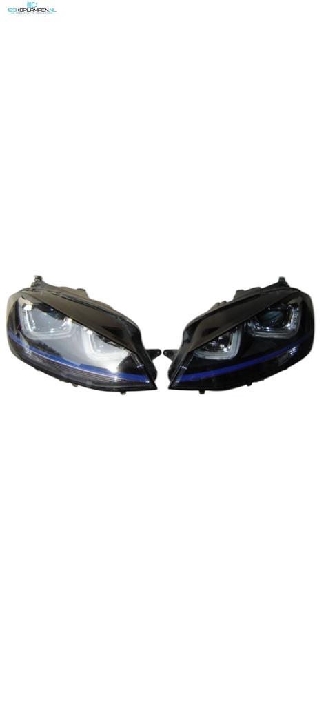 Volkswagen Golf 7 Bi-Xenon LED GTE Koplampen Set 5G1941033C, Auto-onderdelen, Verlichting, Volkswagen, Gebruikt, Herkomst onderdeel bekend